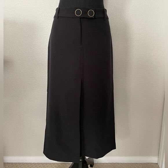 NWT Zara Straight Low Rise Midi Skirt - Picture 1 of 10